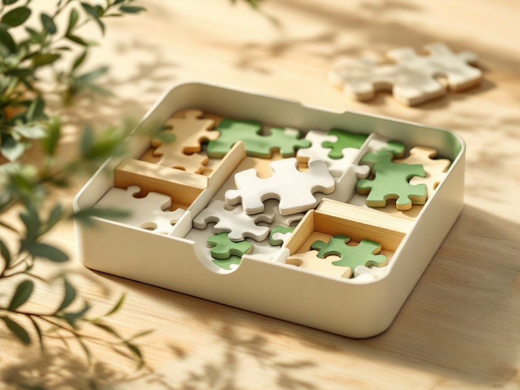 Distributeur de friandises puzzle chien